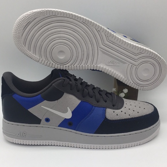 Nike Air Force 1 Low Atmosphere Grey Game Royal - Picture 2 of 8